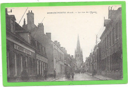 59 HONDSCHOOTE - Rue De L'Ouest - Animée - Hondshoote