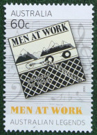 Men At Work - Australian Legends Of Music 2013 Mi 3867 Y&T Used Gebruikt Oblitere Australia Australien Australie - Used Stamps