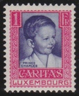 Luxembourg    .   Y&T     .     228     .    *       .      Neuf Avec Gomme - 1926-39 Charlotte Right-hand Side