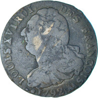 Monnaie, France, 2 Sols François, 2 Sols, 1792, Metz, TB+, Bronze, Gadoury:25 - Altri & Non Classificati