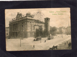 123814           Italia,     Torino,     Piazza  Castello,  Palazzo  Madama,  VGSB  1916 - Palazzo Madama