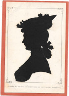 SILHOUETTE Femme Chapeau - Clausen Et Nolden, COPENHAGUE (Danemark) - Silhouettes