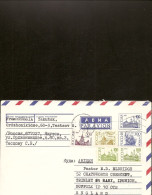 Lettre Russie 1997 Pour L'Angleterre - Briefe U. Dokumente