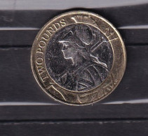 GREAT BRITAIN 2016-£2-  BI -METALLIC COIN-BRITANNIA-CIRCULATED - 2 Pounds