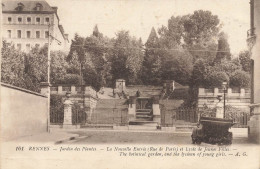 Rennes * Le Jardin Des Plantes * La Nouvelle Entrée , Rue De Paris * Le Lycée De Jeunes Filles * école - Rennes