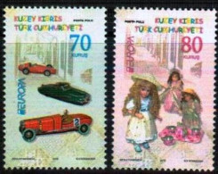 2015 - EUROPA - OLD TOYS -  TURKISH CYPRIOT STAMPS - STAMPS - - 2015