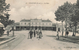 Chartres * Place De La Gare * Ligne Chemin De Fer - Chartres