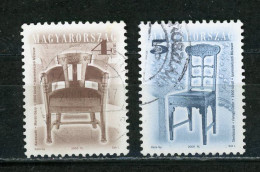 HONGRIE : MEUBLES   - N° Yvert 3749+3750 Obli. - Used Stamps