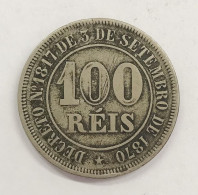 BRASILE BRAZIL  100 REIS 1883 E.1162 - Brésil