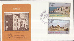 Turquie - Türkei - Turkey FDC5 1978 Y&T N°2213 à 2214 - Michel N°2443 à 2444 - EUROPA - FDC