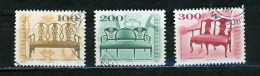 HONGRIE : CHAISES   - N° Yvert 3771+3814C+4126 Obli. - Used Stamps