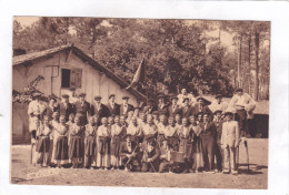 CPA :  14 X 9  -  DANS  LA  LANDE  -  Groupe Folklorique  Lous Cigalouns  De  Mourseuns - Morcenx