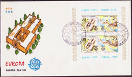 Turquie - Türkei - Turkey FDC1 1982 Y&T N°BF23 - Michel N°B21 - EUROPA - FDC