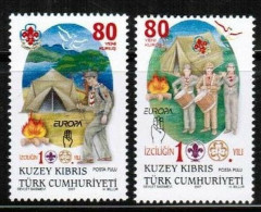 2007 - EUROPA - SCOUTS - TURKISH CYPRIOT STAMPS - UMM - - 2007