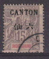 CANTON YT 22 Oblitéré - Usati