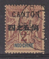 CANTON YT 2 Oblitéré - Used Stamps