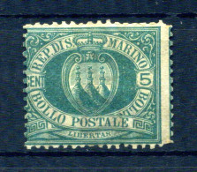 1894-99 SAN MARINO N.27 * - Nuevos