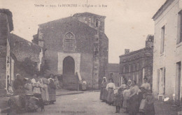 LA REORTHE L église Et La Rue Animation - Sonstige & Ohne Zuordnung