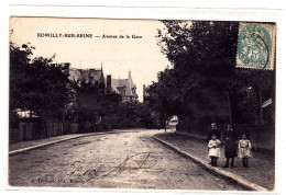 Romilly Sur Seine Avenue De La Gare - Romilly-sur-Seine