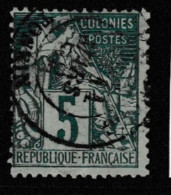 Tonkin 1883 Oblitération Haiphong Tongkin Sur Alphée Dubois Oblitéré O - Used Stamps