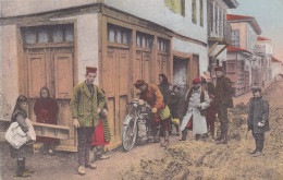 Doiran -motocicliste Anglais -macedoine -guerre 1914-18 - Noord-Macedonië