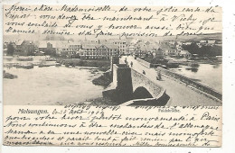 Cp, Allemagne, MELSUNGEN, Fuldabrücke, Dos Simple, Voyagée 1904 - Melsungen