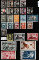 Kouang-Tcheou 1908-1944 Lot De Timbres Oblitérés O Et Neufs *, Yv 130A, 156-157, A1-A4 Neufs ** - Altri & Non Classificati