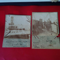 LOT 6 PHOTO EXPEDITION POLAIRE ? ILE DES OURS  BATEAU DANS LES GLACES CAPITAINE DE BATEAU - Albums & Collections