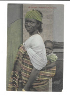 DAKAR- FEMME VOLOF ET SON FILS    - VIAGGIATA FP ANNO 1913 - Sénégal