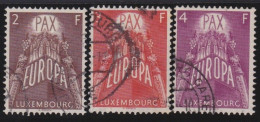Luxembourg    .   Y&T     .   531/533      .   O      .     Oblitéré - Used Stamps
