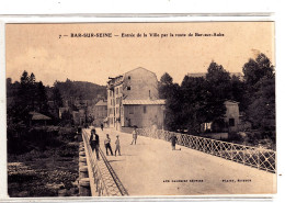 Bar Sur Seine Entrée De La Ville Par La Route De Bar Sur Aube - Bar-sur-Seine