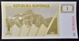 SLOVENIA- 1 TOLAR 1991. - Slovénie