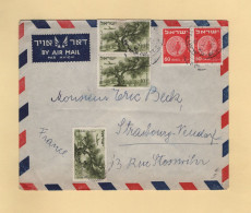 Israel - Par Avion Destination France - Storia Postale