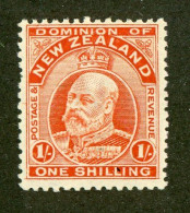 305 New Zealand 1909 Scott #139a Mvlh* (Lower Bids 20% Off) - Nuevos