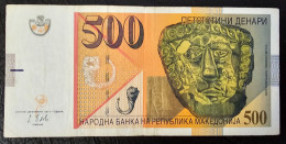 MACEDONIA- 500 DENARI 2014. - North Macedonia