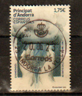 2022.Andorra.40 Anys Dels Aiguats Del 1982.(inundaciones De1982, La Peor Catástrofe Natural De Los Pirineos)sello Usado - Gebruikt