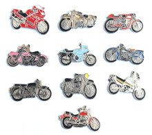 Superbe Lot De 10 Motos Tous Différents - M470 - Lots