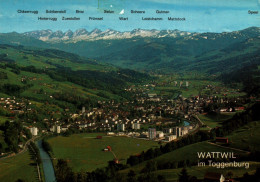 CPM - WATTWIL - Vues Panoramiques  .... LOT 2 CP   - Wattwil