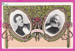 297035 / Jewish Poland Ferdinand Lassalle Germany Socialist , Karl Marx Philosopher PC Bulgaria 1910 Sevlievo - Rousse - Personnages