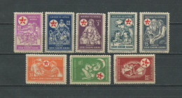 1948 - TURCHIA -  BENEFICENZA - SOGGETTI VARI - CPL. SET - 8 VAL. - M.N.H. - LUXE !! - Unused Stamps