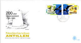 NETHERLANDS ANTILLES: 1995 - FDC - Uprising Of Slaves (E265) - Curaçao, Nederlandse Antillen, Aruba