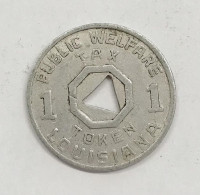 USA U.s.a. Public Welfare Tax Token Louisiana E.123 - 1892-1916: Barber