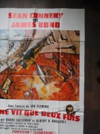 Affiche Cinéma: ON NE VIT QUE DEUX FOIS James BOND 007  -  Seam CONNERY (remis En Vente Suite à Non Paiement)) - Affiches & Posters