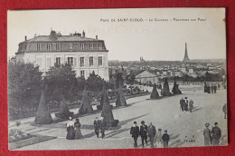 CPA  - Parc Saint Cloud - Le Château - Panorama Sur Paris - Saint Cloud