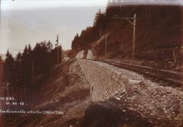 CONSTRUCTION DE LA LIGNE DU  LOTSCHBERG :  Kandergrund    //  Aout 23 // D4 - Kandergrund