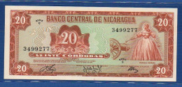 NICARAGUA - P.124 – 20 Córdobas 1972 UNC, S/n C 3499277 - Nicaragua