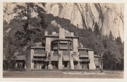 Yosemite California, The Ahwahnee Lodge, Architecture, C1910s/20s Vintage Real Photo Postcard - Yosemite