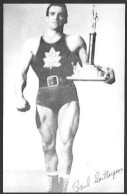 Sports Lutte - Au Monument National De Montréal Le 8 Décembre 1950 Paul Baillargeon Gagne 1 Trophé - Lucha