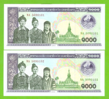 LAOS 1000 KIP 2003 P-32Ab UNC - Laos