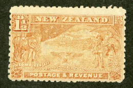 368 New Zealand 1901 Scott #101 M* (Lower Bids 20% Off) - Ongebruikt